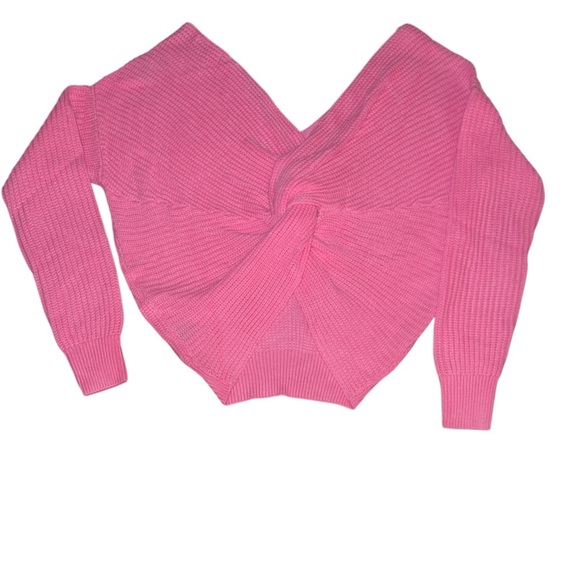 Fashion Nova Falls Favorite Girl Sweater II - Bubblegum Pink - Small. NWT - Picture 3 of 5